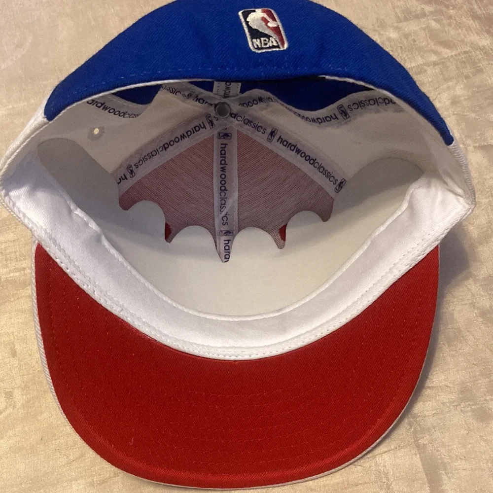 Vintage Reebok New Jersey Nets Hardwood Classics Fitted Hat